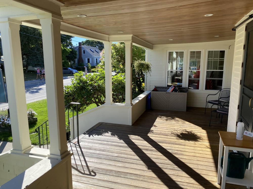 Front Porch, Higgins Beach Inn, Early 1900's